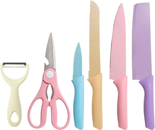Colorful Kitchen Knife Set