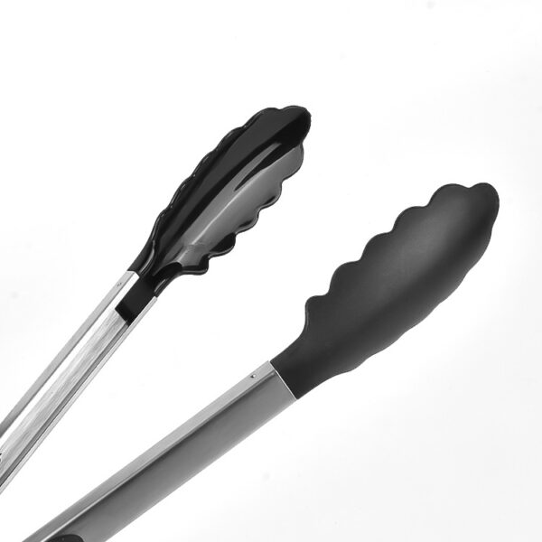 7- inch 9-inch 12- inch Premium Stainless Steel Kitchen Tongs with Safety Lock - 图片 3