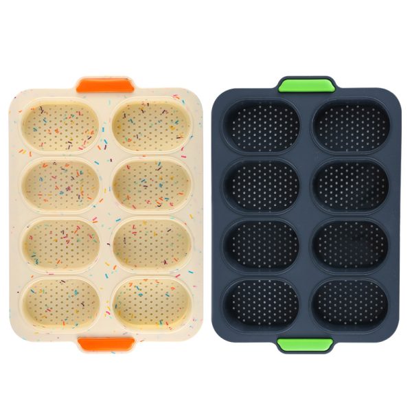 Nonstick Frech Bread Silicone Baking Perforated Pan - 图片 2