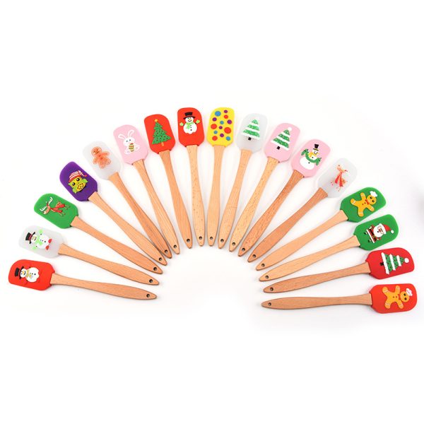 Chrismax Promotional Gift Lovely Printing Spatula - 图片 2