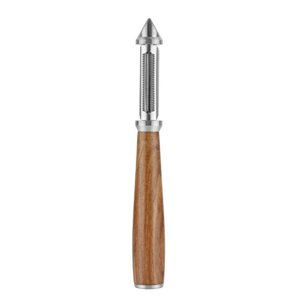Multi Function Peeler with Wooden handle