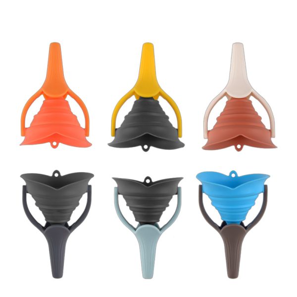 Foldable Silicone Funnel - 图片 2