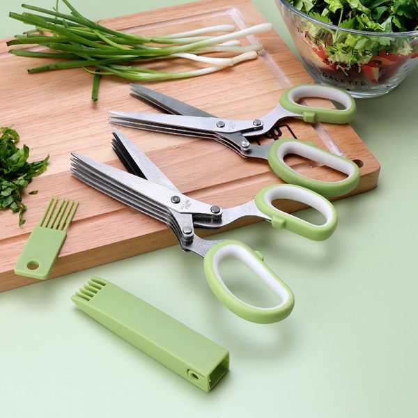 Multi Layer Herb Scissor - 图片 3