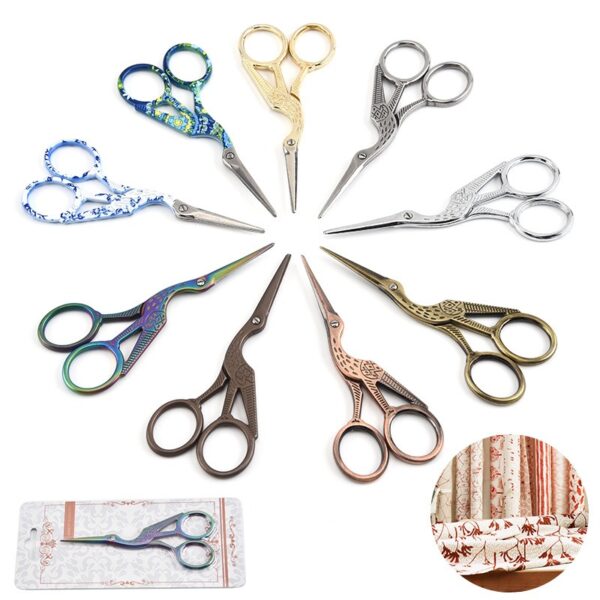 Retro Design Stork Scissor