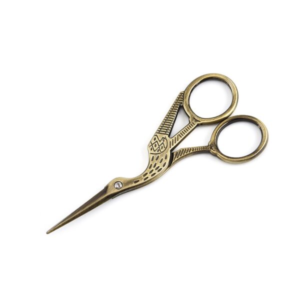 Retro Design Stork Scissor - 图片 3