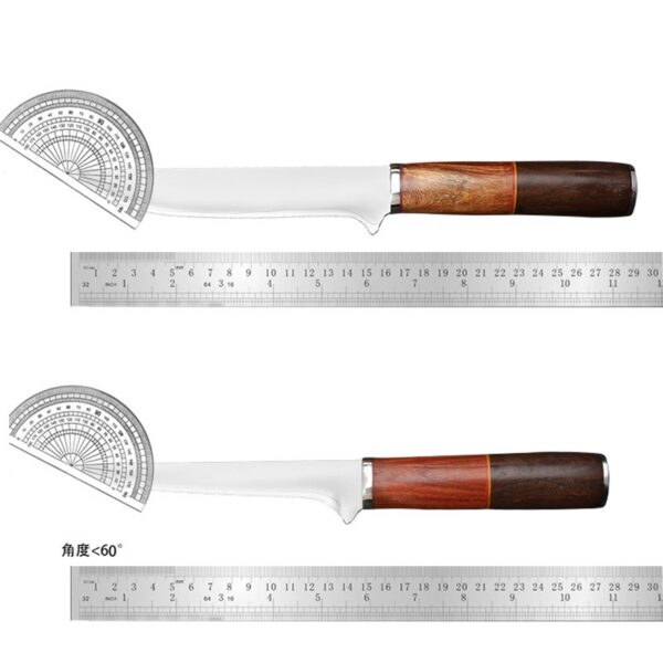 Elegant Ultra Sharp Slicing Knife Boning Knife with Premium Wooden Handle - 图片 2