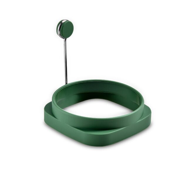 Colored Non-sticked Frying Egg Rings with Easy Grip Handle - 图片 5