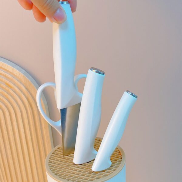 5 PCS Kitchen Knife with Knife Holder - 图片 2