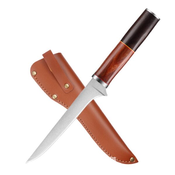 Elegant Ultra Sharp Slicing Knife Boning Knife with Premium Wooden Handle - 图片 3