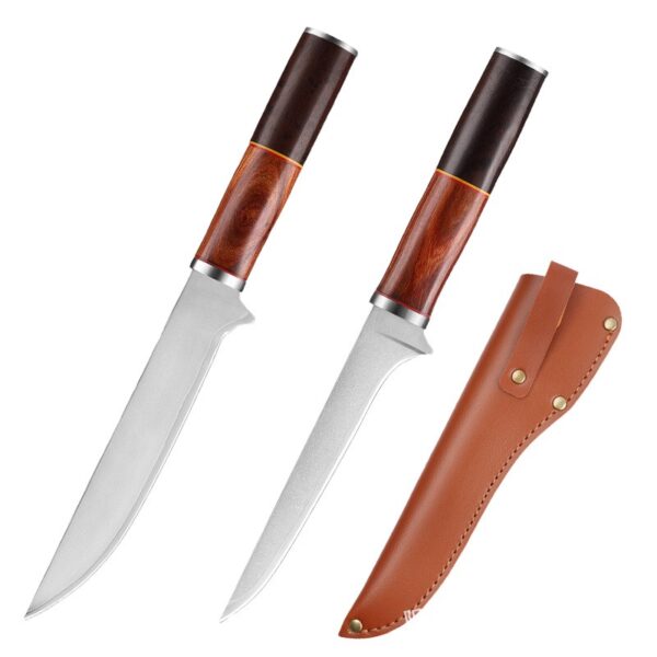 Elegant Ultra Sharp Slicing Knife Boning Knife with Premium Wooden Handle
