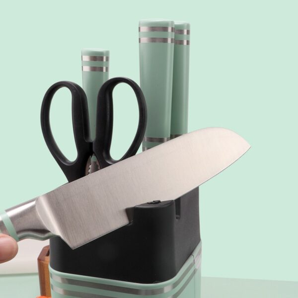Hot Selling 5 PCS Kitchen Knife with Holder - 图片 3