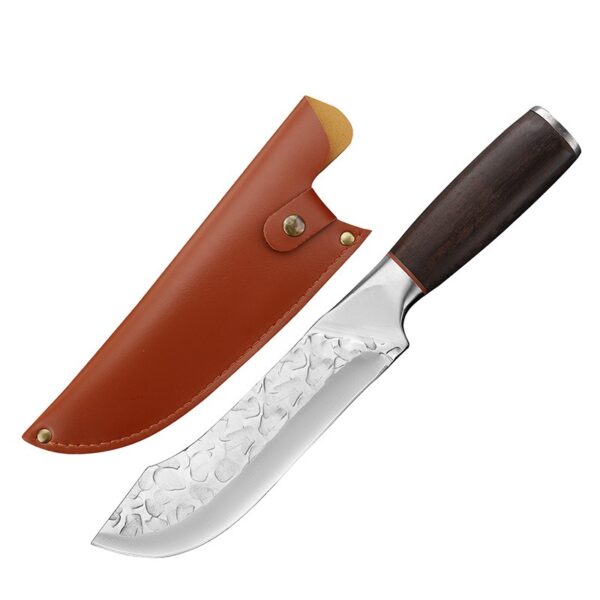 Ultra Sharp Hand Forged Chef Knife Set with Ergonomic Wooden Hander - 图片 4
