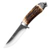 Retro Style Stylish Outdoor Viking Knife with Tiger Shape Handle
