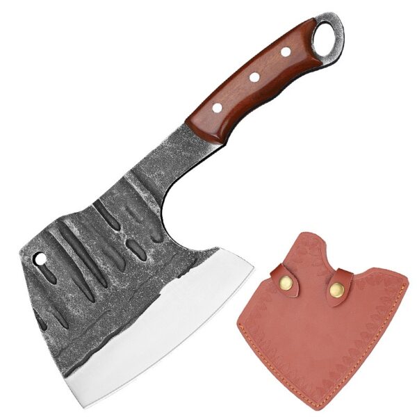 Heavy Duty Handmade Meat Cleaver Axes Shape Forged Boning Butcher Knife