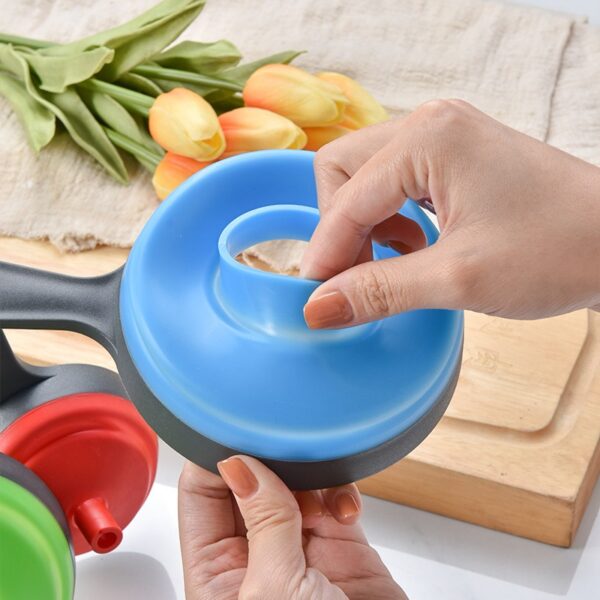 3 PCS Plastic Funnel for Kitchen Use - 图片 3