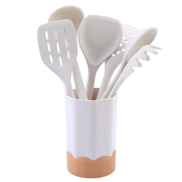 7PCS Silicone Kitchen Utensil with Holder