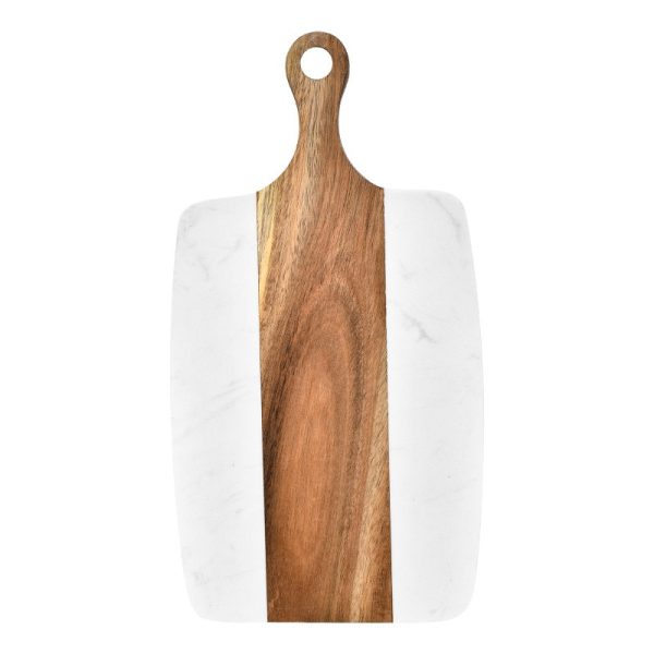 Acacia Wood Cutting Board and Chopping Board with Handle